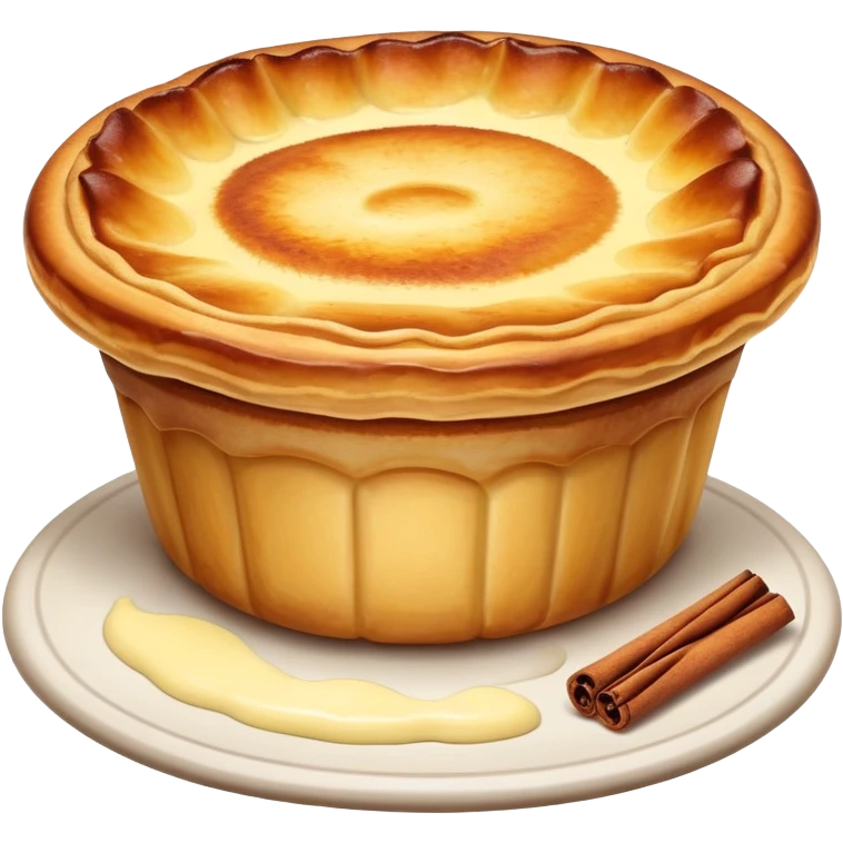 Pastel de nata emoji