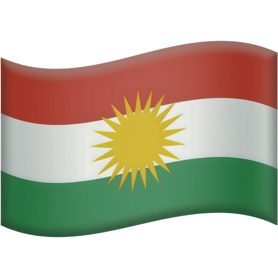 Kurdistan flag emoji emoji