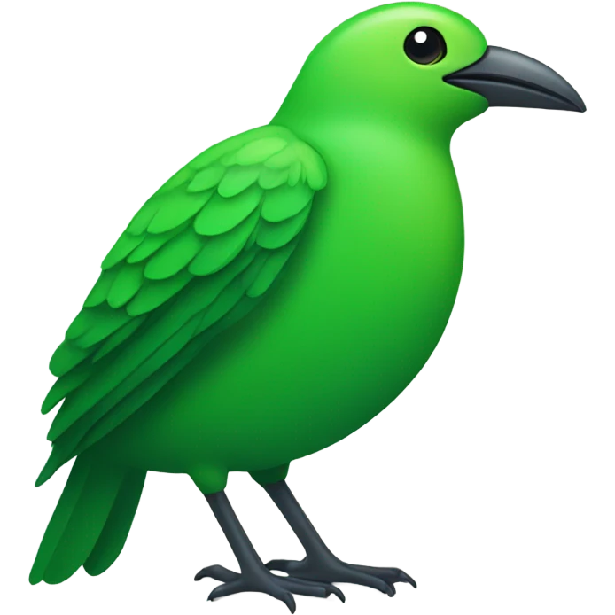 green bird emoji
