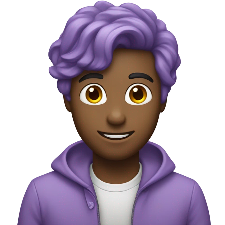Lavender Purple Heart emoji