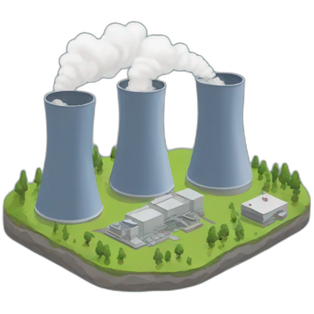 nuclear power plant from the simpsons emoji