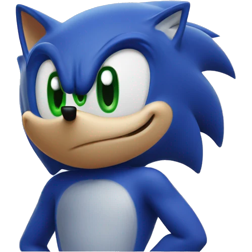 sonic the hedgehog emoji