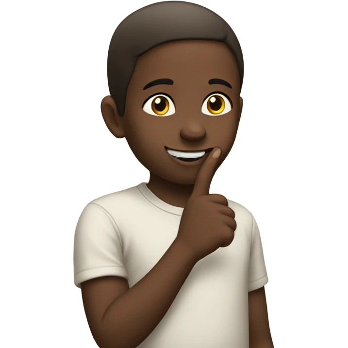 Thumb sucking emoji