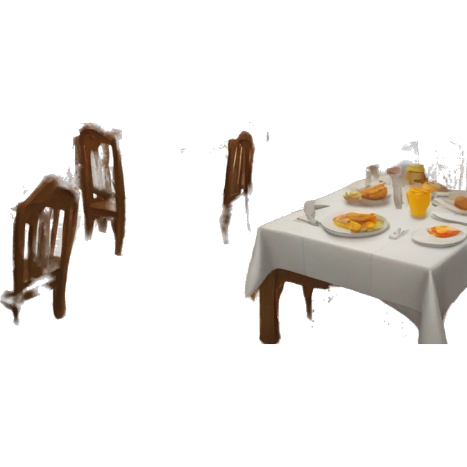 dining hall inside a castle emoji