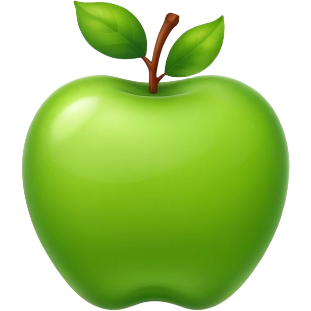 green apple  emoji