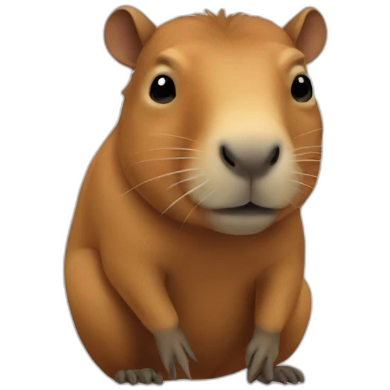Capibara emoji