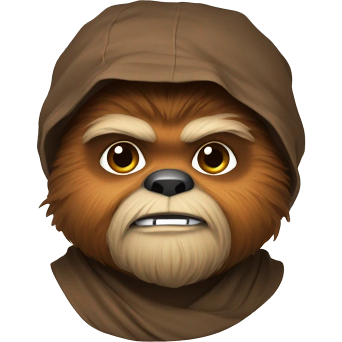 Ewok from star wars  emoji