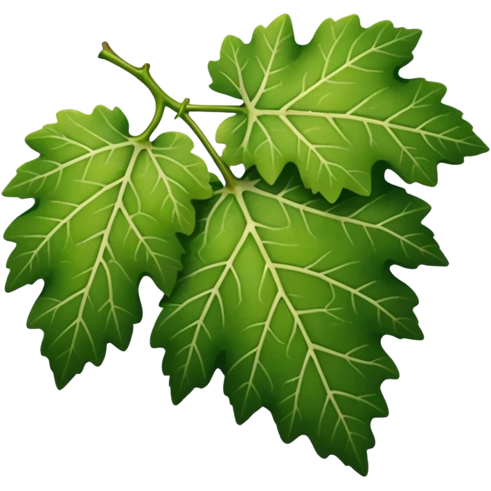 grape leaf emoji