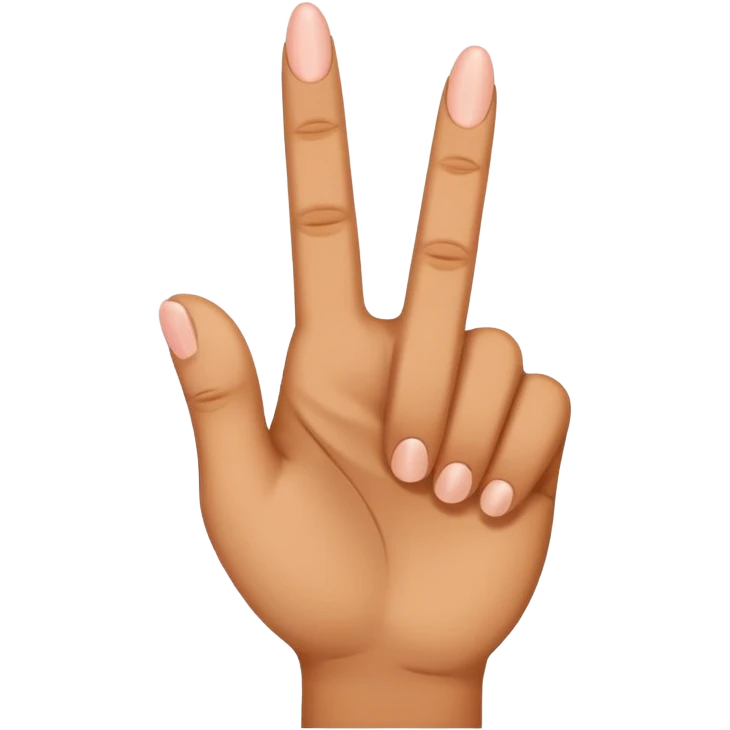 Middle finger emoji