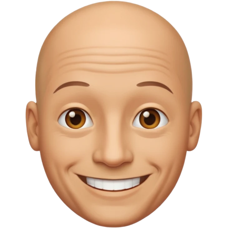 SEÑOR SIN CABELLO emoji