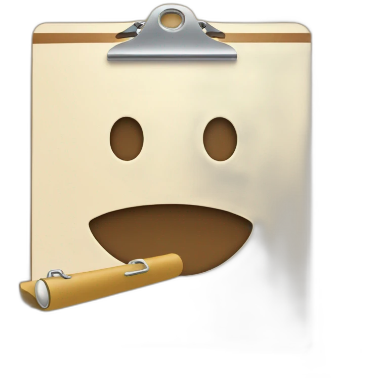 CLIPBOARD emoji
