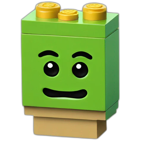lego brick  emoji