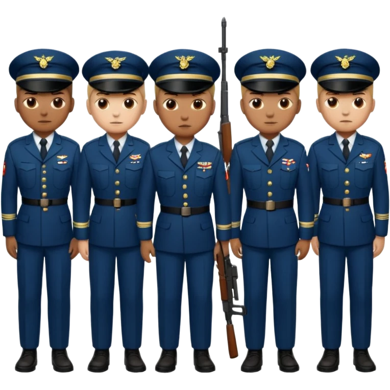 military emoji