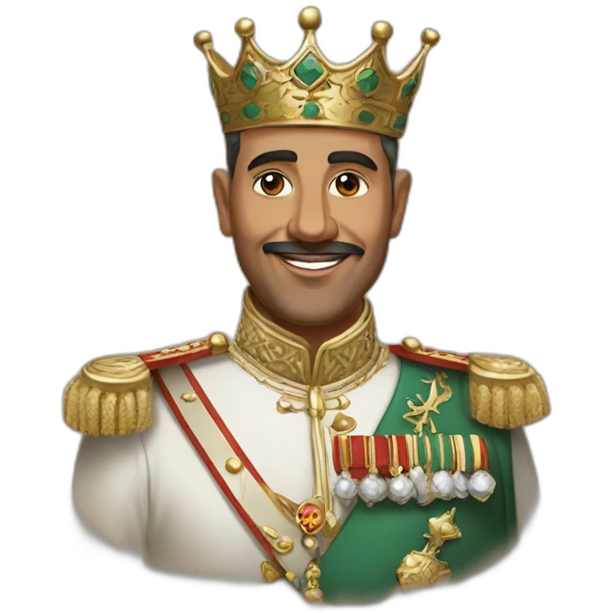 King of morocco mohammed six emoji