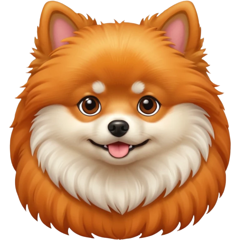 Pomeranian dog emoji