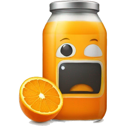 Brique de jus d'orange emoji
