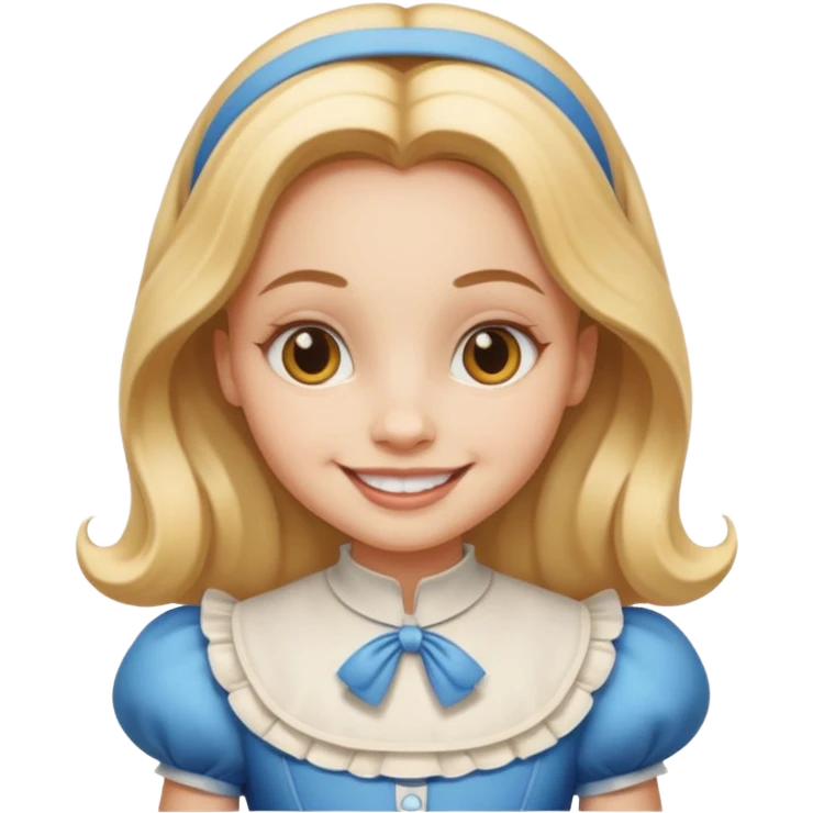 Alice in wonderland emoji emoji