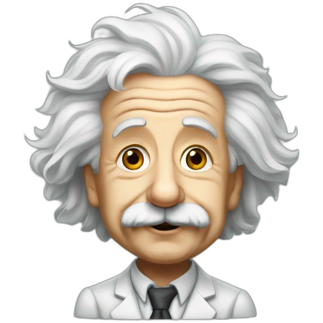 albert einstein emoji