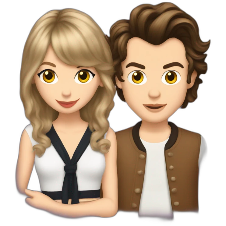 Taylor swift et harry styles emoji