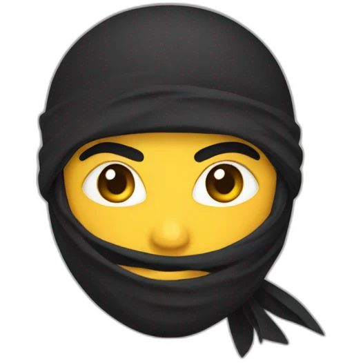 Tunisian ninja emoji