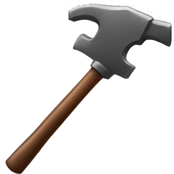 ban hammer with text self-excluded emoji