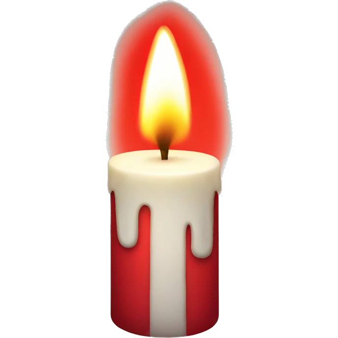 Red candle emoji