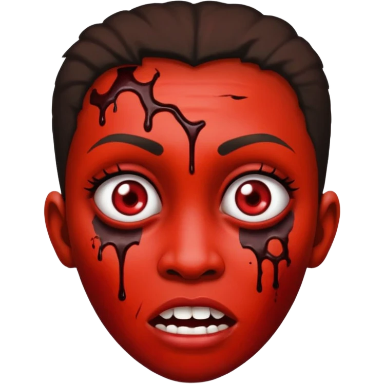 Faça uma jovem zombie loira emoji