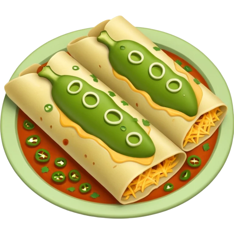 green enchiladas  emoji