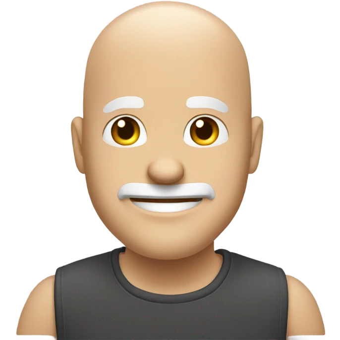 White bald guy with a goatie giving thumb up emoji