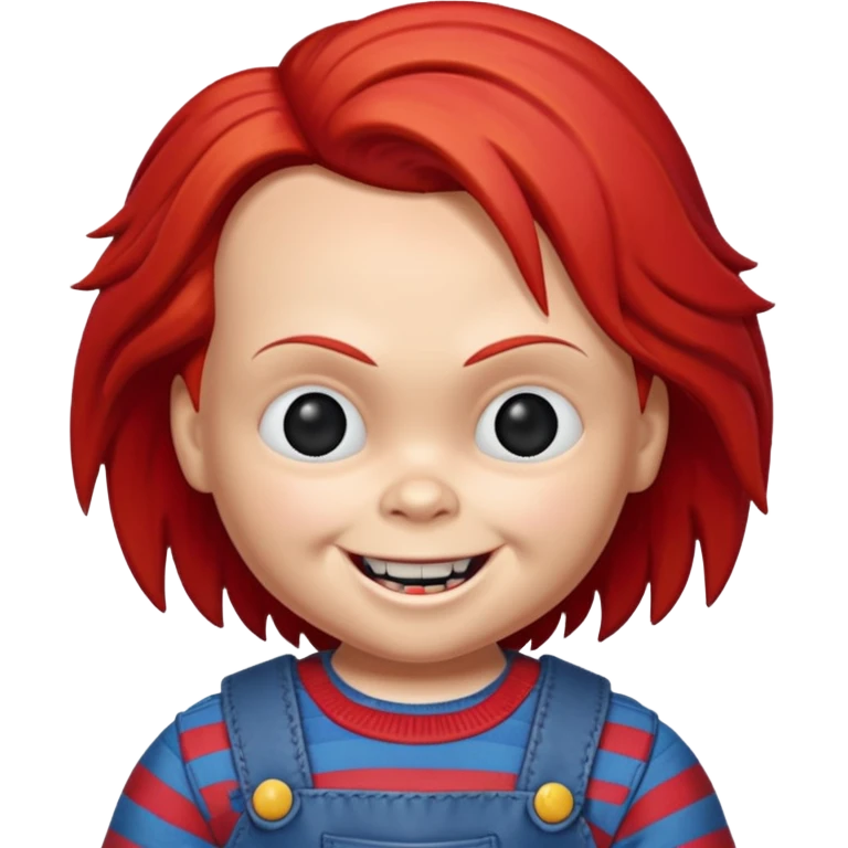 Un emojin de chuky emoji