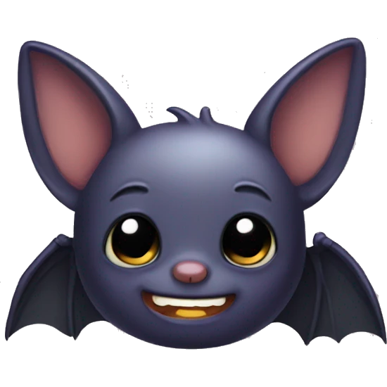 cute bat emoji