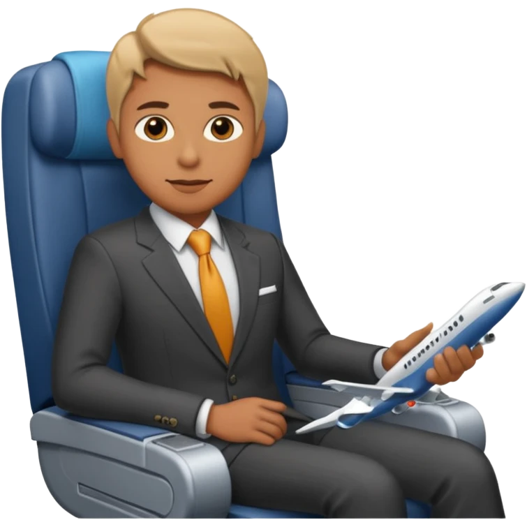 Plane that has p Diddy in it emoji