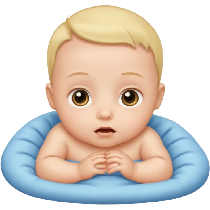 Baby wide awake emoji