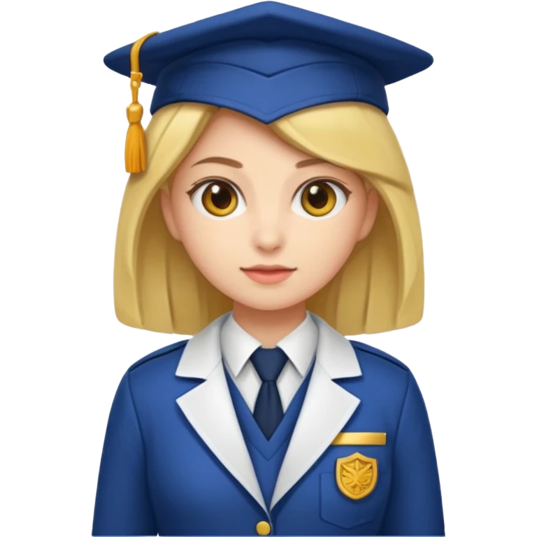 academia uniform female emoji