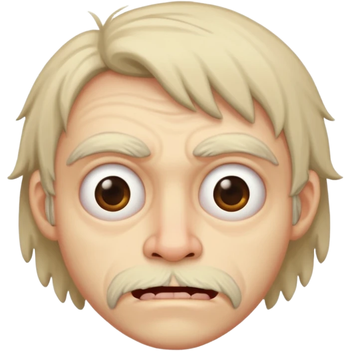 a very very ugly person emoji