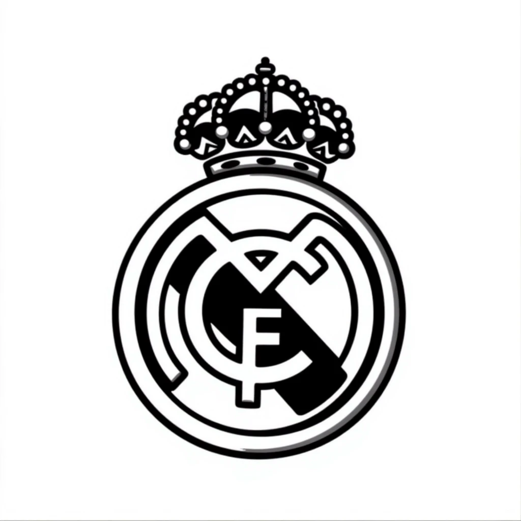 Real Madrid logo emoji