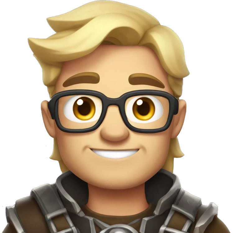lutz cartoon character from idle heroes emoji