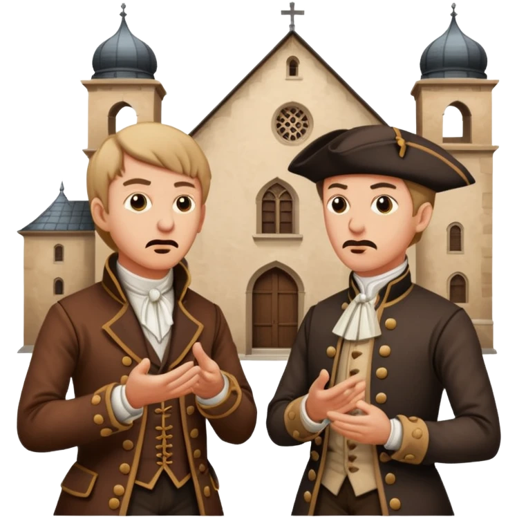 architect disagreement over building 16th century emoji