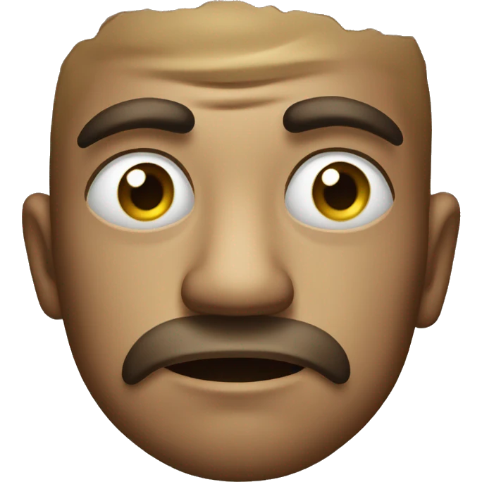Side eye disgust  emoji