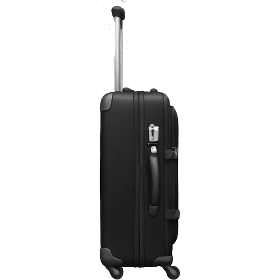 Black luggage emoji