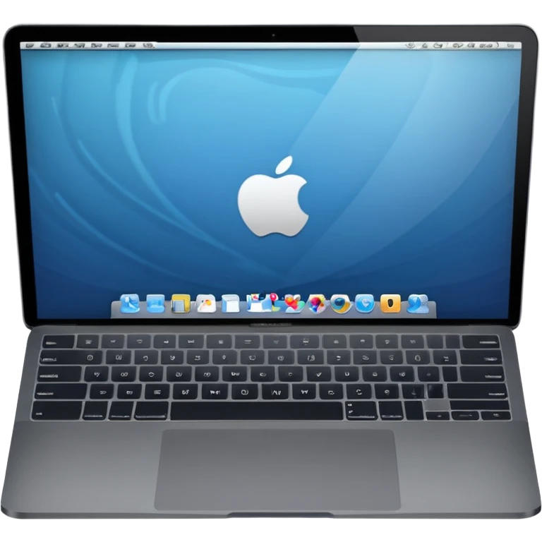 MACBOOK IN THE BACKSIDE emoji