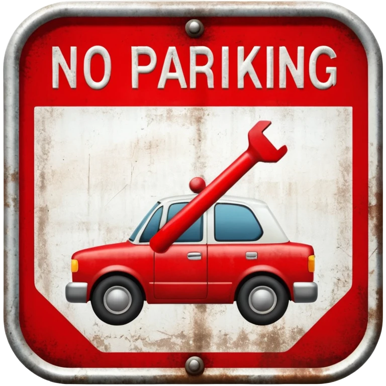 No parking  emoji