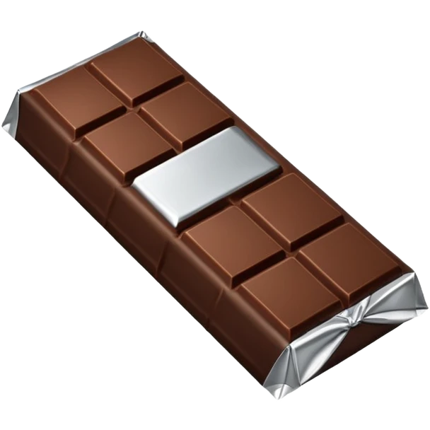 a chocolate bar emoji