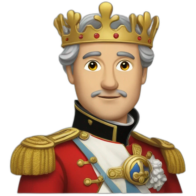 Le roi Philippe de Belgique emoji