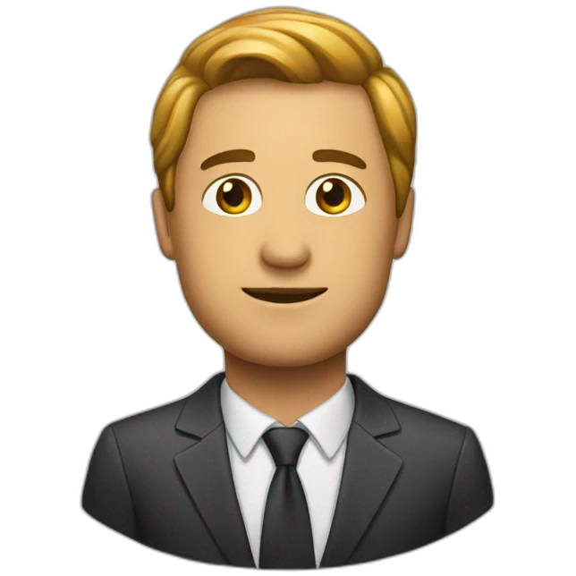 a busines man  emoji