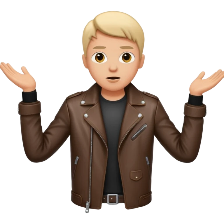 cool perosbn shrug  emoji