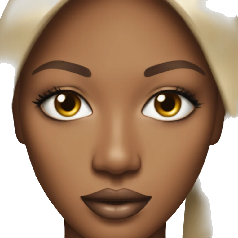 Naomi Campbell pretty face emoji