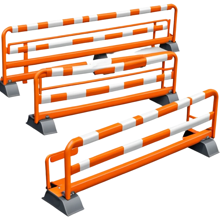 Railway barriers  emoji