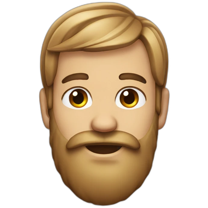 apple addict beard emoji