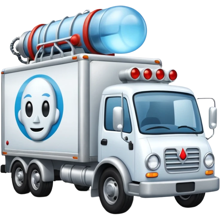  Mr. Freeze’s Bug busters exterminators moving truck  emoji